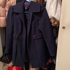 Forever21 Navy Coat US Size M- Preowned